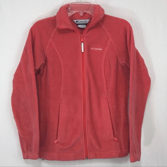 Columbia Jackets & Blazers - Columbia Coral Zip Up Fleece Jacket Small